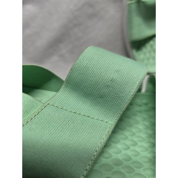 Crocs Women's Literide Sandal Size 7 Green Elastic Straps Slingback Slip On Shoe - Picture 3 of 7